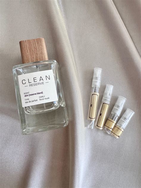 clean reserve skin perfume notes.